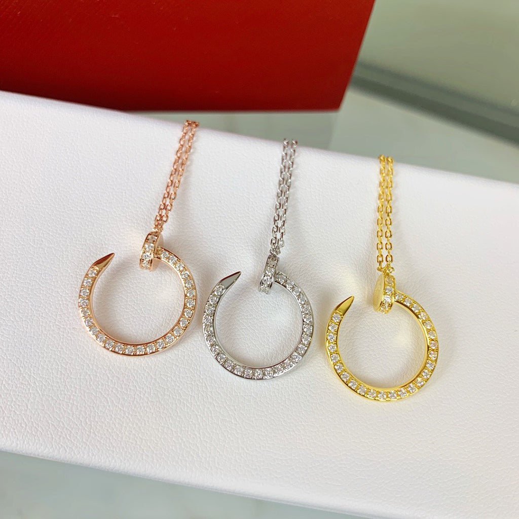 [Kaelin Vow]JUSTE NECKLACE FULL DIAMOND