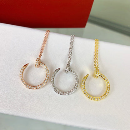 [Kaelin Vow]JUSTE NECKLACE FULL DIAMOND