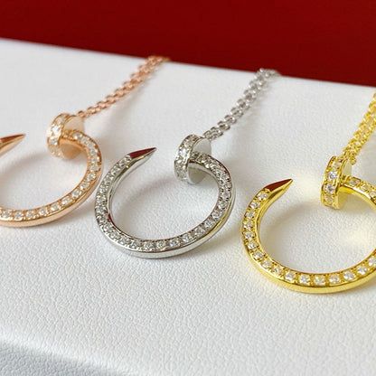 [Kaelin Vow]JUSTE NECKLACE FULL DIAMOND