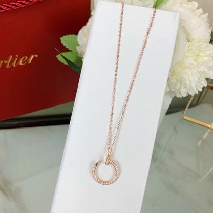 [Kaelin Vow]JUSTE NECKLACE FULL DIAMOND