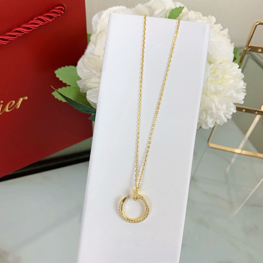 [Kaelin Vow]JUSTE NECKLACE FULL DIAMOND