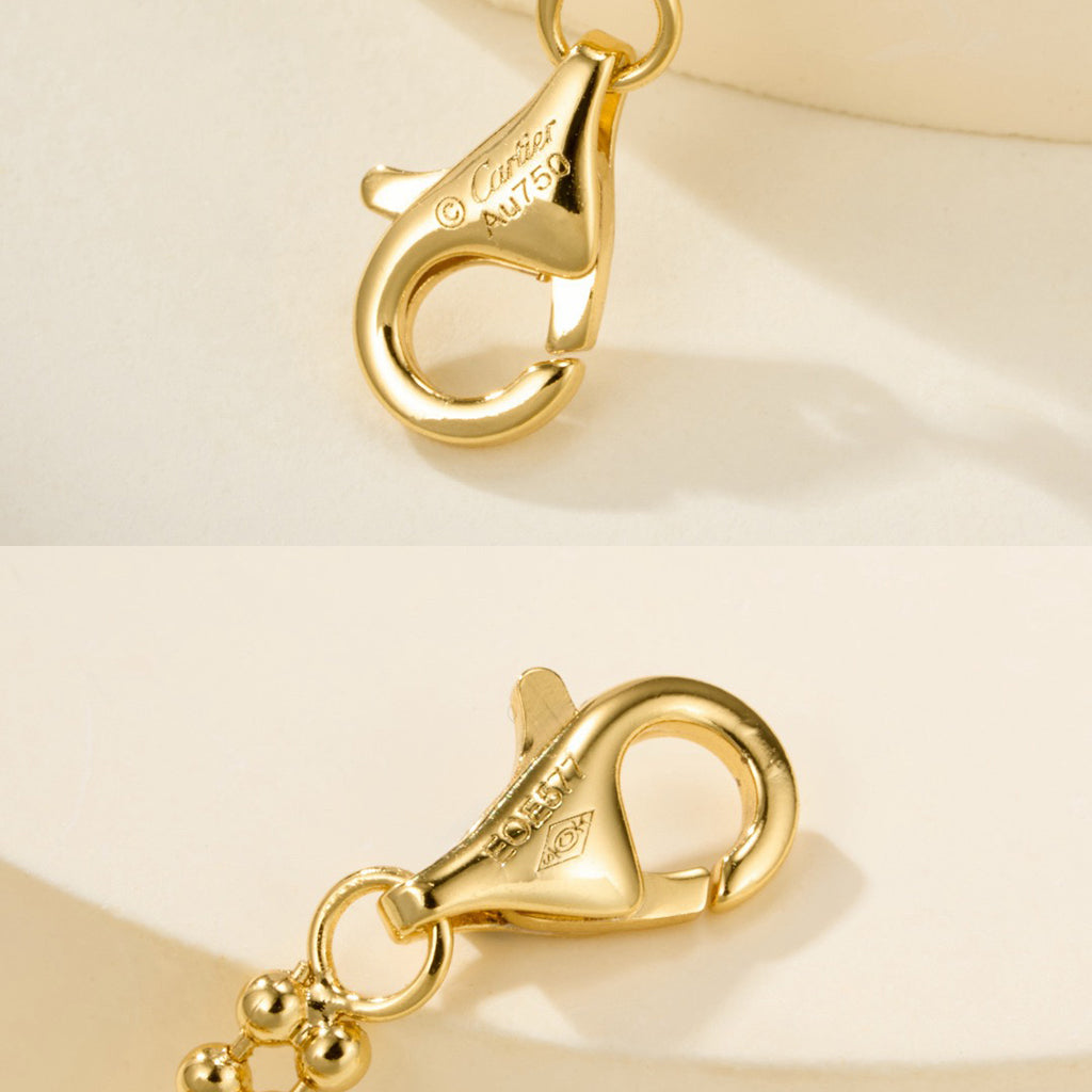 [Kaelin Vow]TRINITY LARGE FULL DIAMOND  NECKLACE