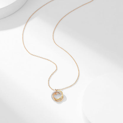 [Kaelin Vow]TRINITY SMALL NECKLACE