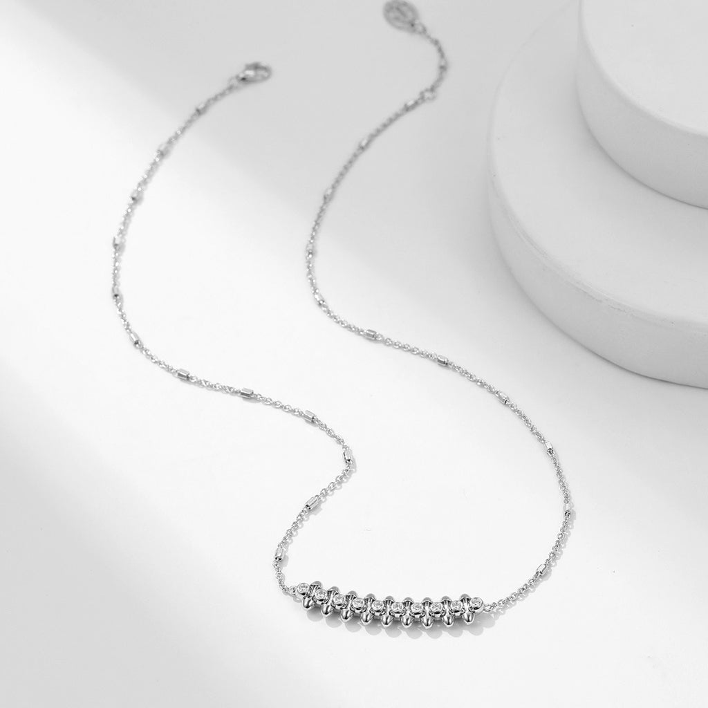 [Kaelin Vow]CLASH  MEDIUM DIAMOND NECKLACE