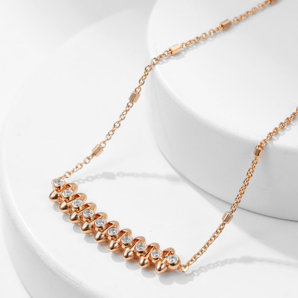 [Kaelin Vow]CLASH  MEDIUM DIAMOND NECKLACE