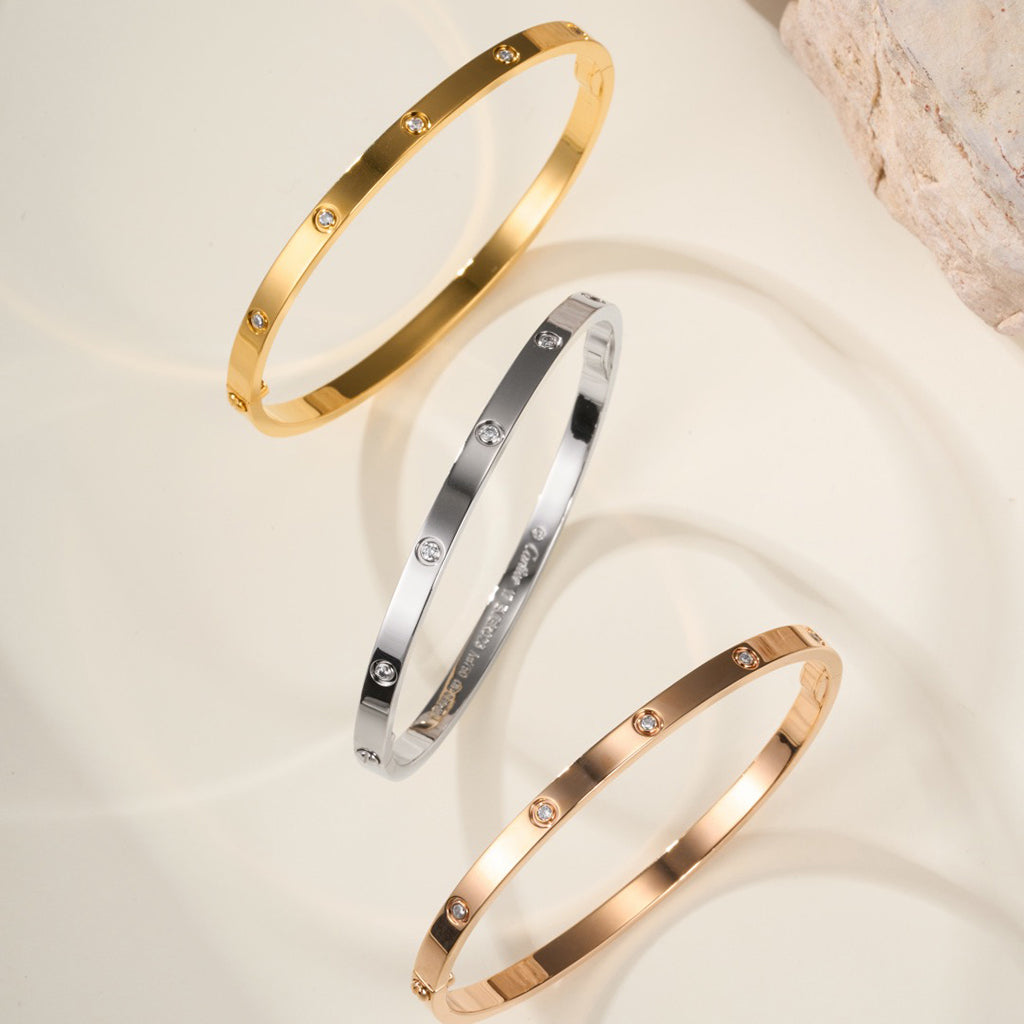 [Kaelin Vow] LOVE-ARMBAND 3,65 MM 10 DIAMANTEN