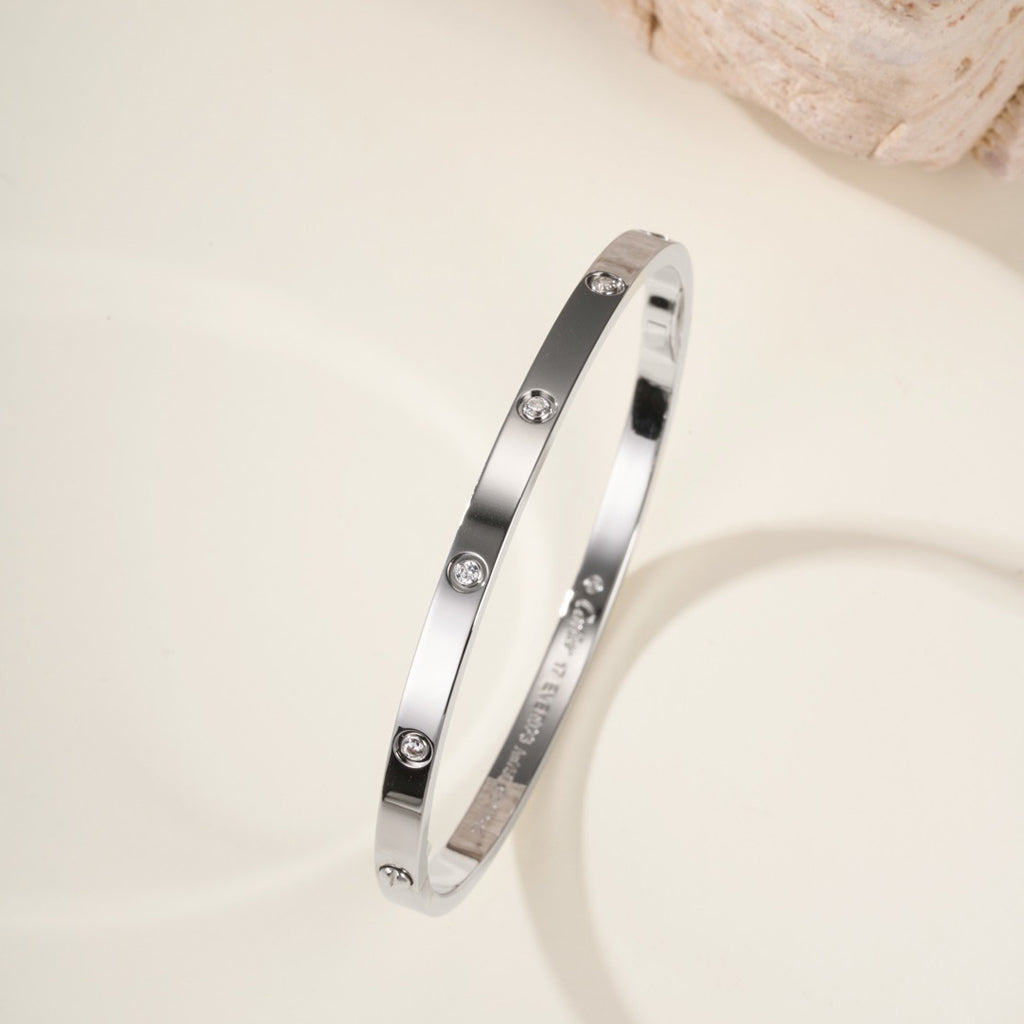 [Kaelin Vow] LOVE-ARMBAND 3,65 MM 10 DIAMANTEN
