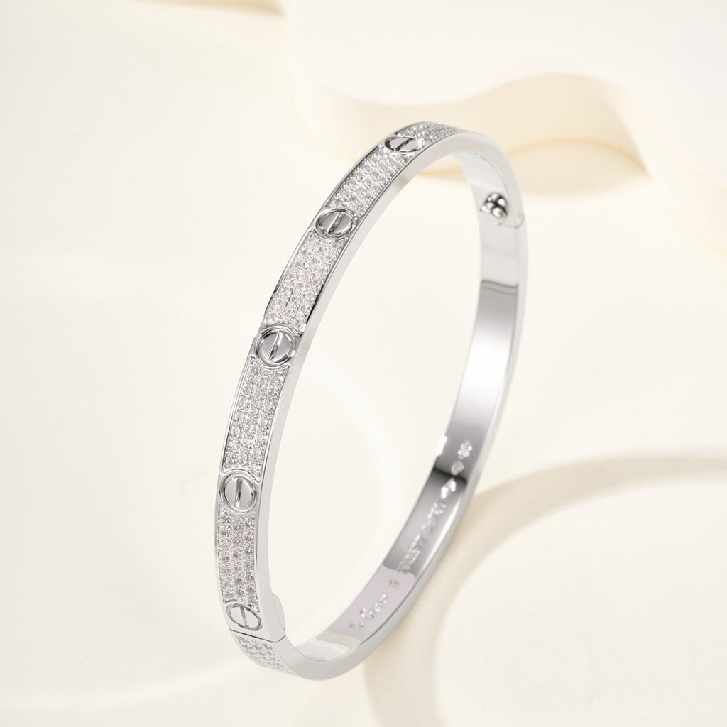 [Kaelin Vow] LOVE-ARMBAND 4,8 MM DIAMANTBESETZT