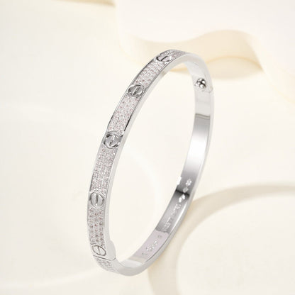 [Kaelin Vow] LOVE-ARMBAND 4,8 MM DIAMANTBESETZT