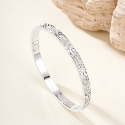 [Kaelin Vow] LOVE-ARMBAND 4,8 MM DIAMANTBESETZT