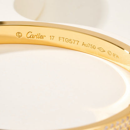 [Kaelin Vow] LOVE-ARMBAND 4,8 MM DIAMANTBESETZT