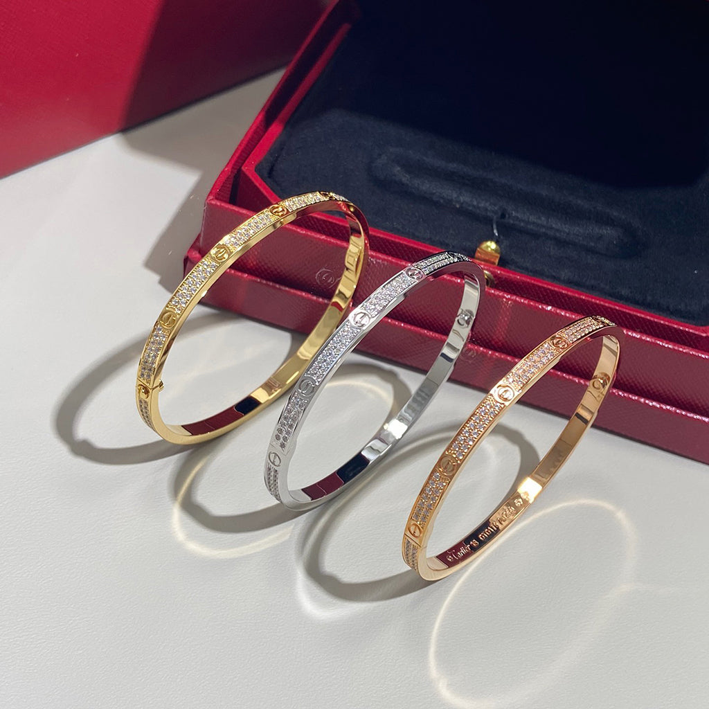 [Kaelin Vow]LOVE BRACELET 3.65MM DIAMOND-PAVED
