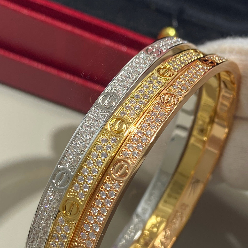 [Kaelin Vow]LOVE BRACELET 3.65MM DIAMOND-PAVED