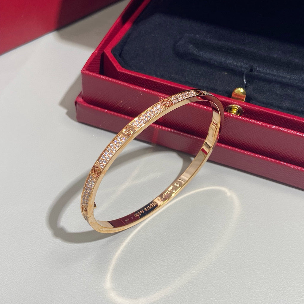 [Kaelin Vow]LOVE BRACELET 3.65MM DIAMOND-PAVED