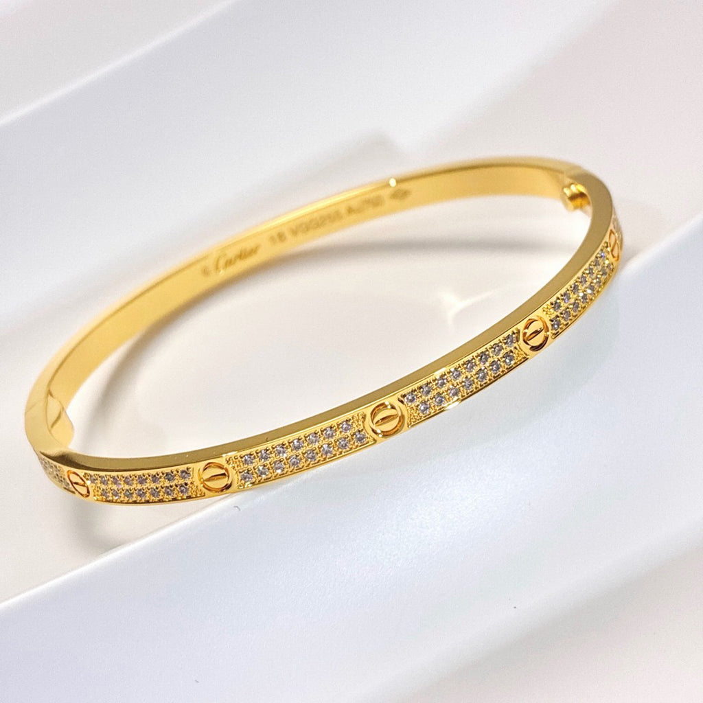 [Kaelin Vow]LOVE BRACELET 3.65MM DIAMOND-PAVED
