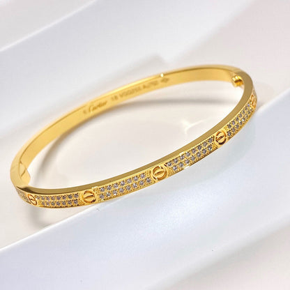 [Kaelin Vow]LOVE BRACELET 3.65MM DIAMOND-PAVED