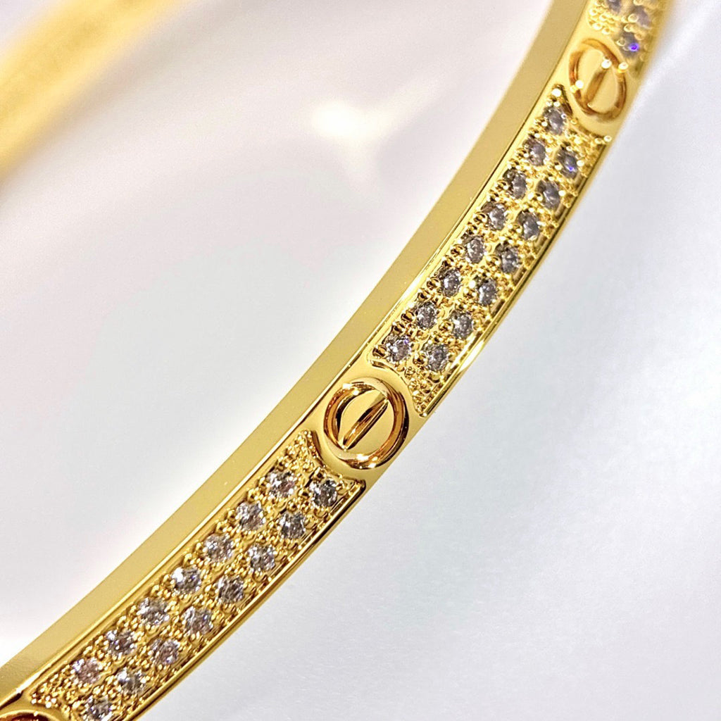 [Kaelin Vow]LOVE BRACELET 3.65MM DIAMOND-PAVED
