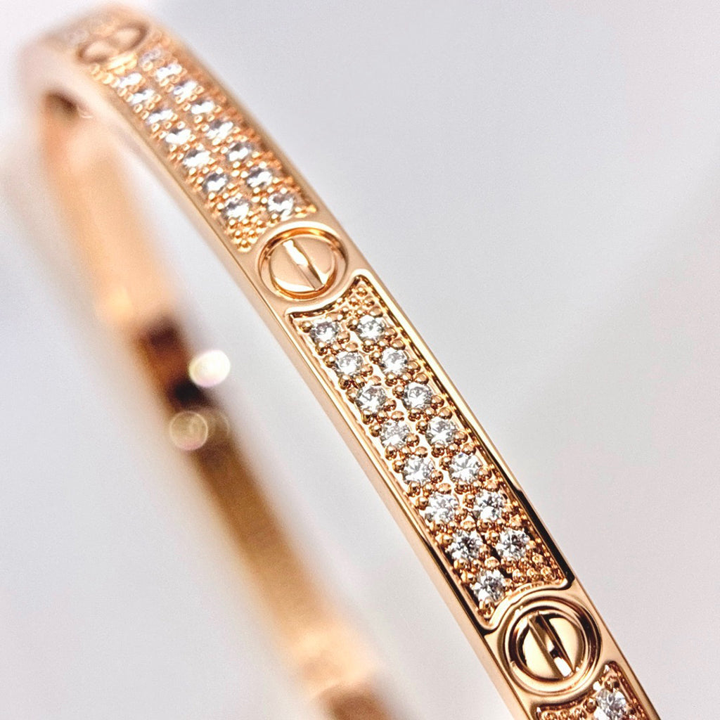 [Kaelin Vow]LOVE BRACELET 3.65MM DIAMOND-PAVED