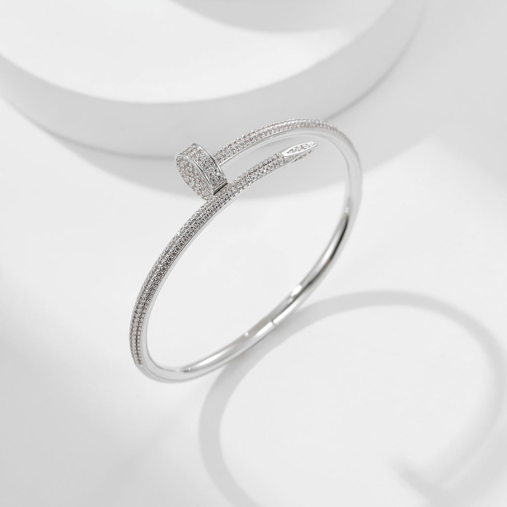 [Kaelin Vow]JUSTE ARMBAND 3,5 MM AUS NUR DIAMANTEN