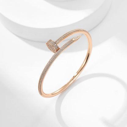 [Kaelin Vow]JUSTE ARMBAND 3,5 MM AUS NUR DIAMANTEN