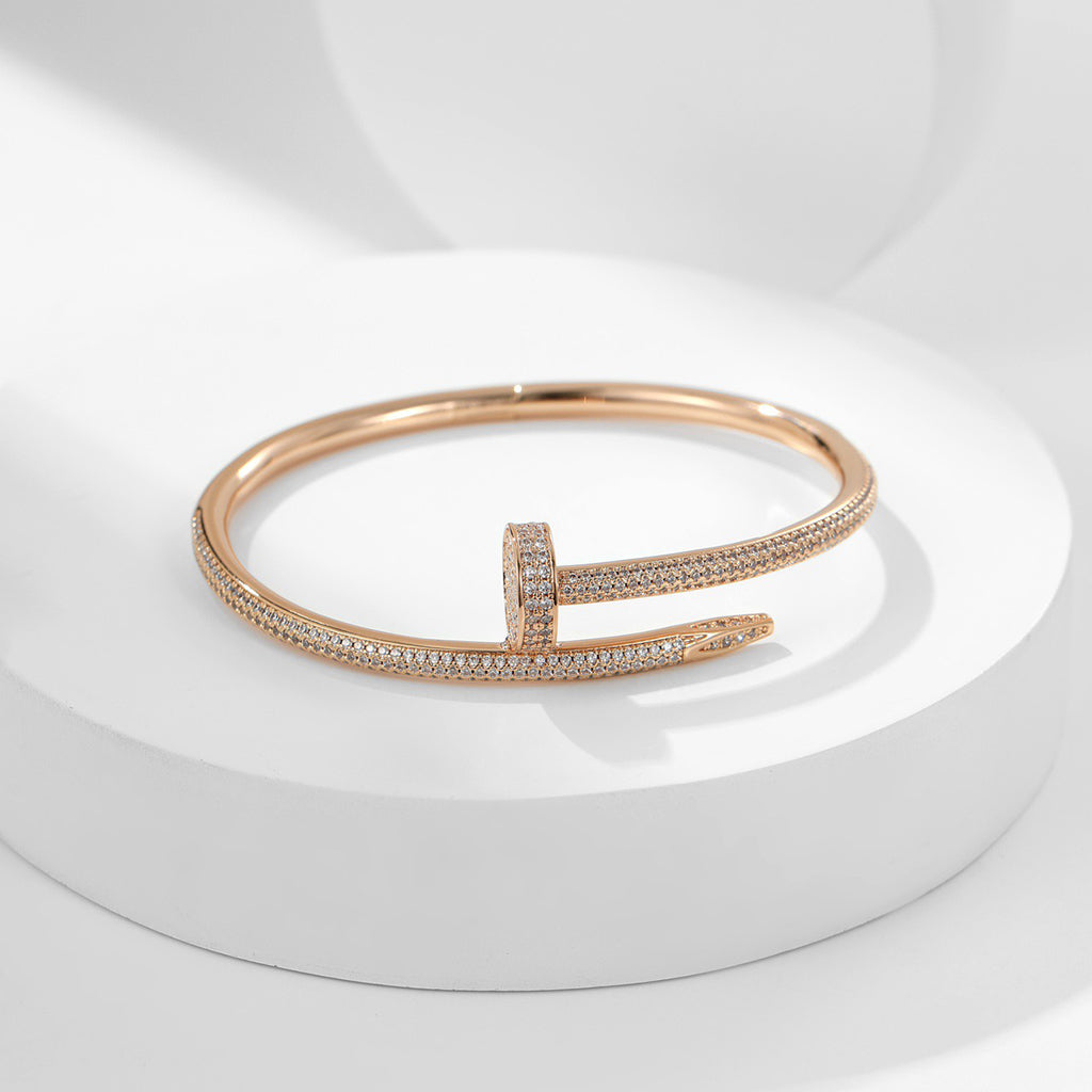 [Kaelin Vow]JUSTE ARMBAND 3,5 MM AUS NUR DIAMANTEN