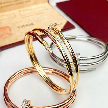 [Kaelin Vow]JUSTE ARMBAND 3,5 MM DOPPELREIHE DIAMANT