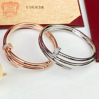 [Kaelin Vow]JUSTE ARMBAND 3,5 MM DOPPELREIHE DIAMANT