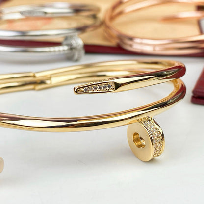 [Kaelin Vow]JUSTE ARMBAND 3,5 MM DOPPELREIHE DIAMANT