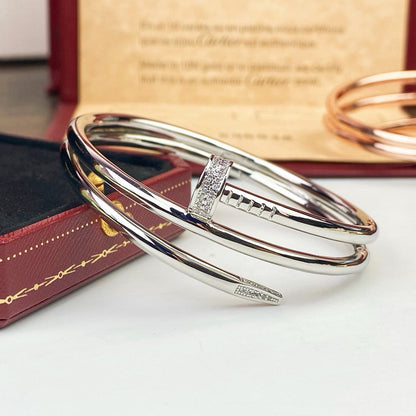 [Kaelin Vow]JUSTE ARMBAND 3,5 MM DOPPELREIHE DIAMANT
