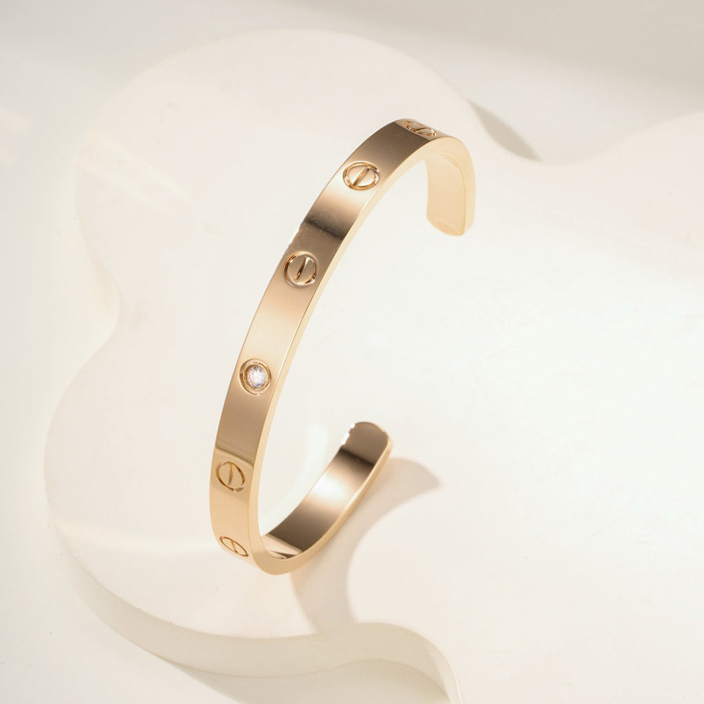 [Kaelin Vow] LOVE-ARMBAND 6,1 MM 1 DIAMANT OFFENER REIF