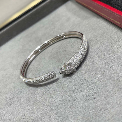 [Kaelin Vow]PANTHERE FULL DIAMOND OPEN BRACELET