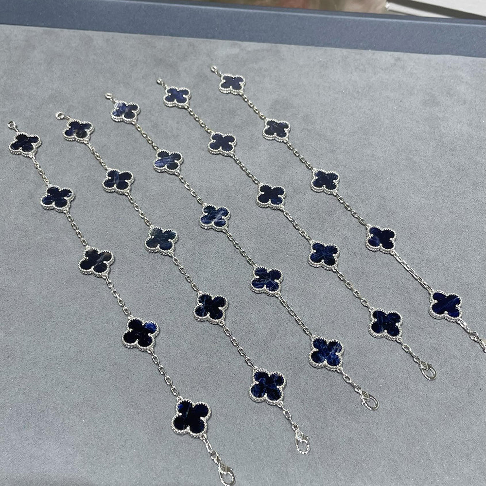 [Kaelin Vow]CLOVER 5 MOTIF PIETERSITE BRACELET COLLECTION