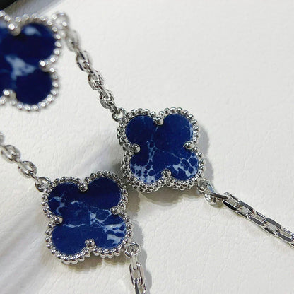 [Kaelin Vow]CLOVER 5 MOTIF PIETERSITE BRACELET COLLECTION