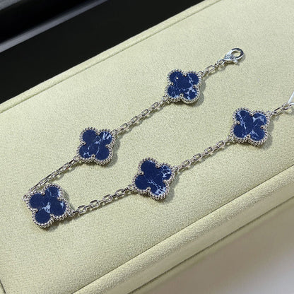 [Kaelin Vow]CLOVER 5 MOTIF PIETERSITE BRACELET COLLECTION