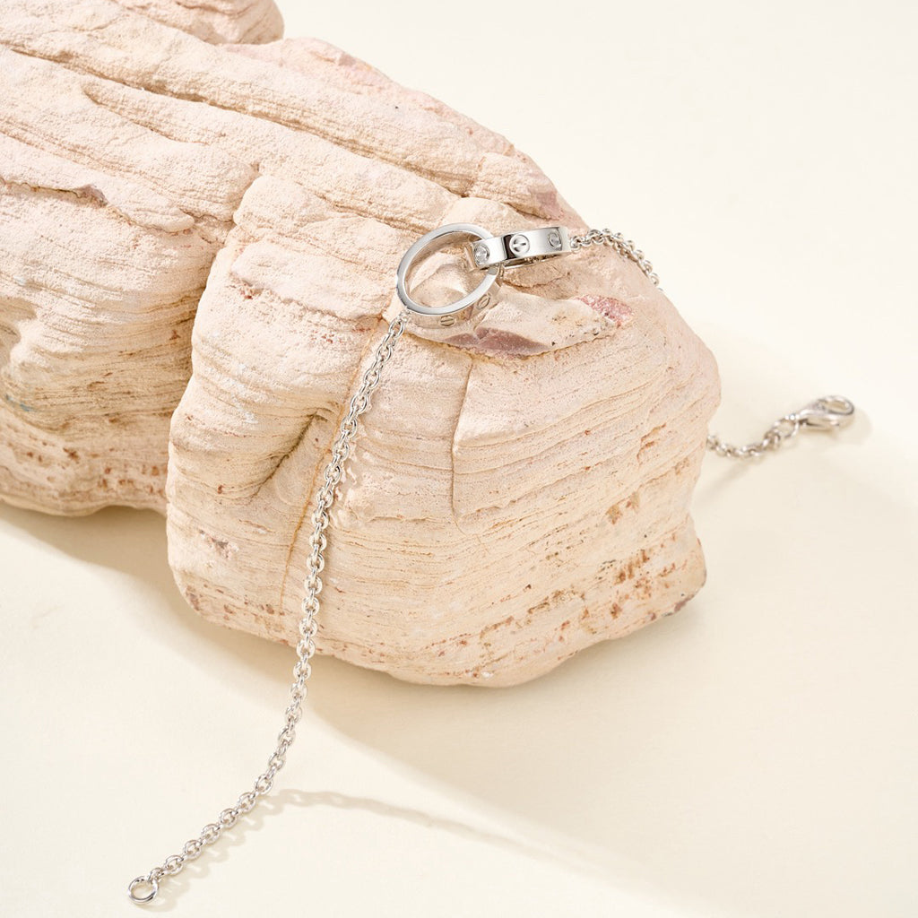 [Kaelin Vow]LOVE BRACELET DOUBLE RING