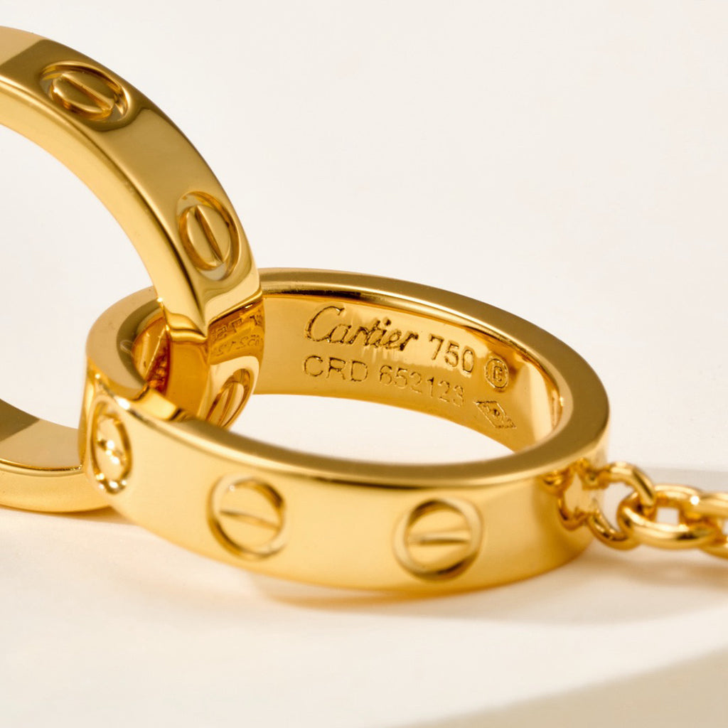 [Kaelin Vow]LOVE BRACELET DOUBLE RING