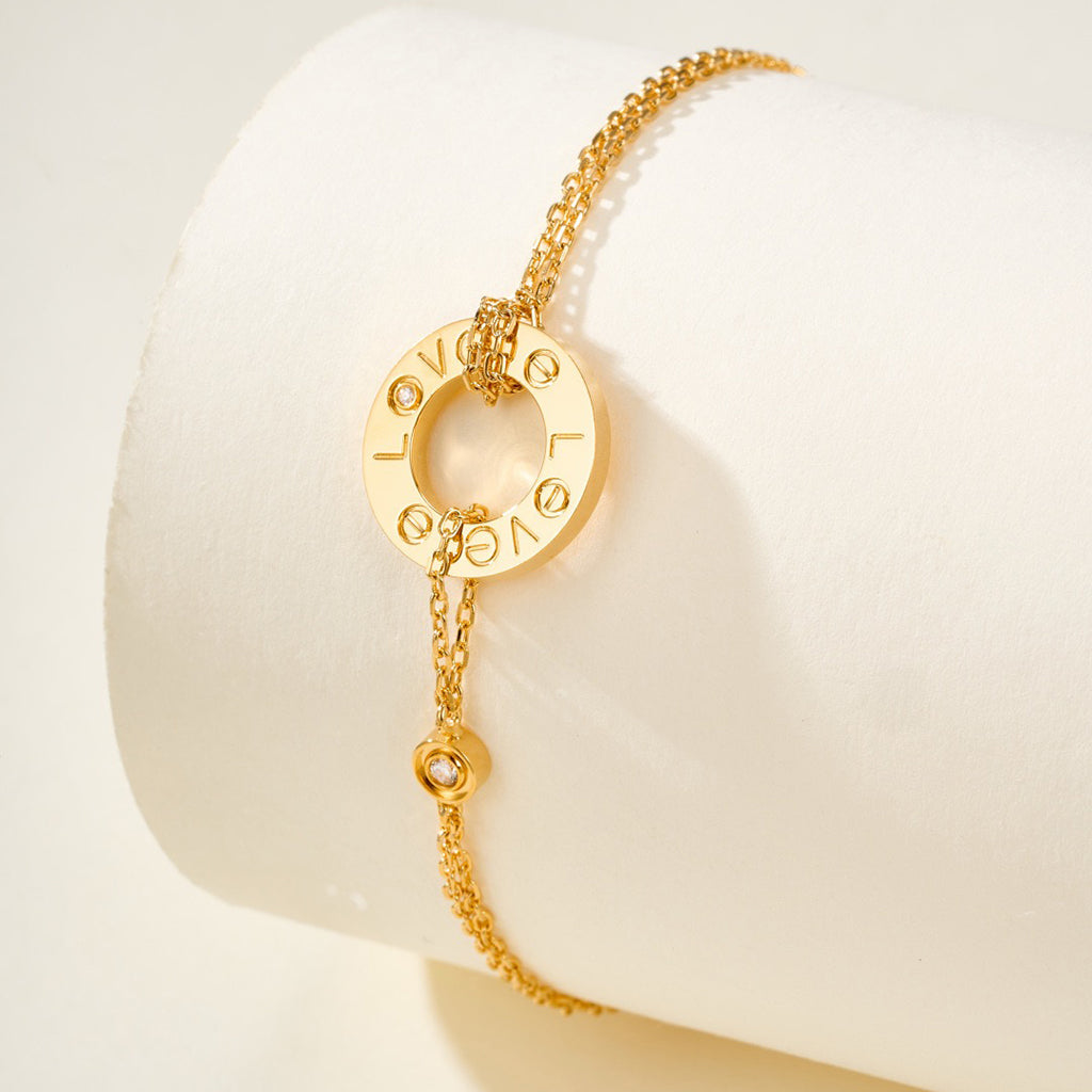 [Kaelin Vow] LIEBESARMBAND 2 DIAMANTEN