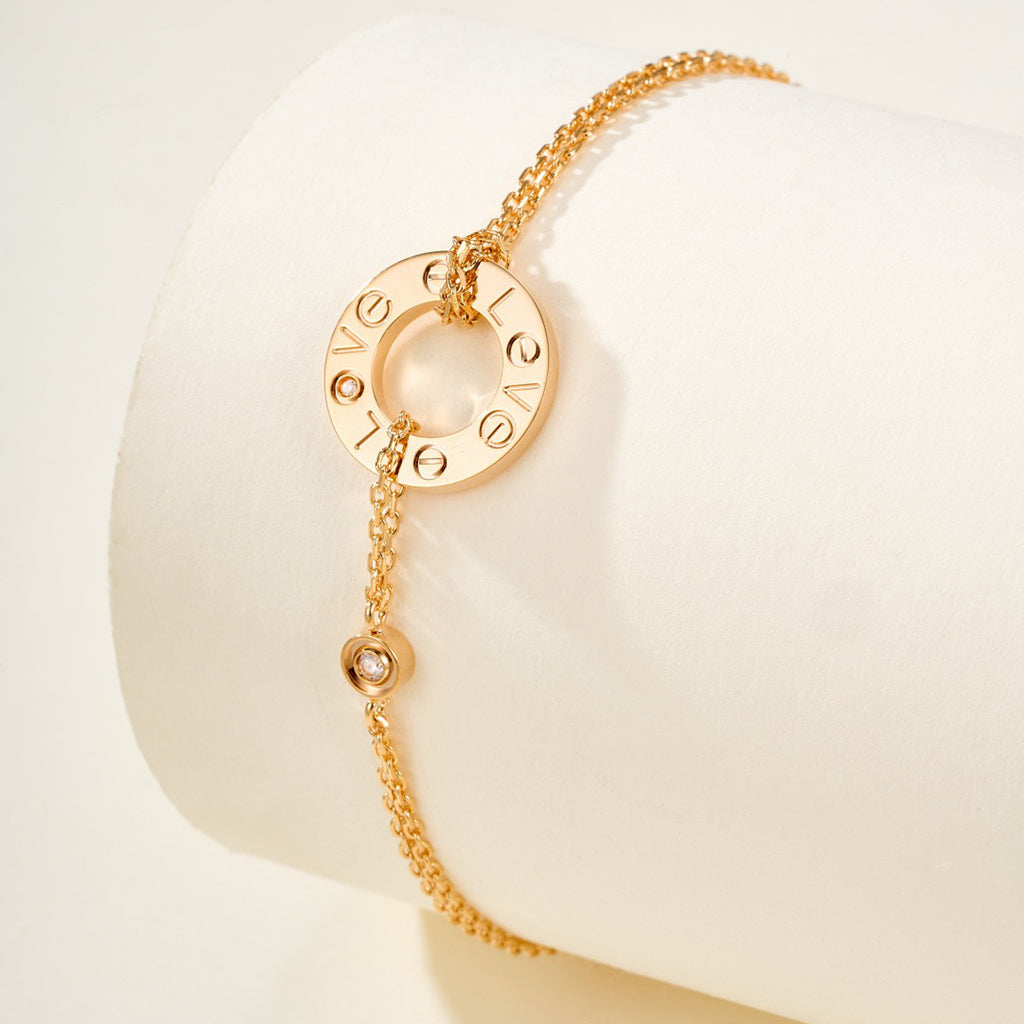 [Kaelin Vow] LIEBESARMBAND 2 DIAMANTEN