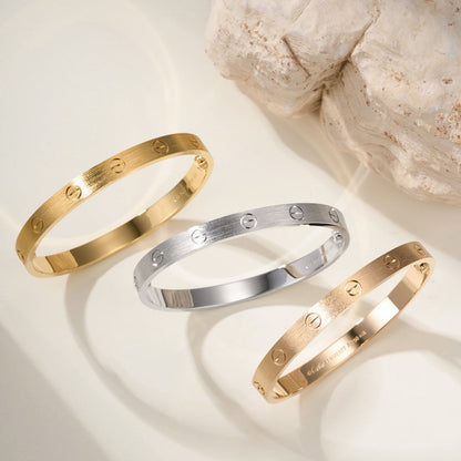 [Kaelin Vow]LOVE BRACELET 6.1MM BRUSHED