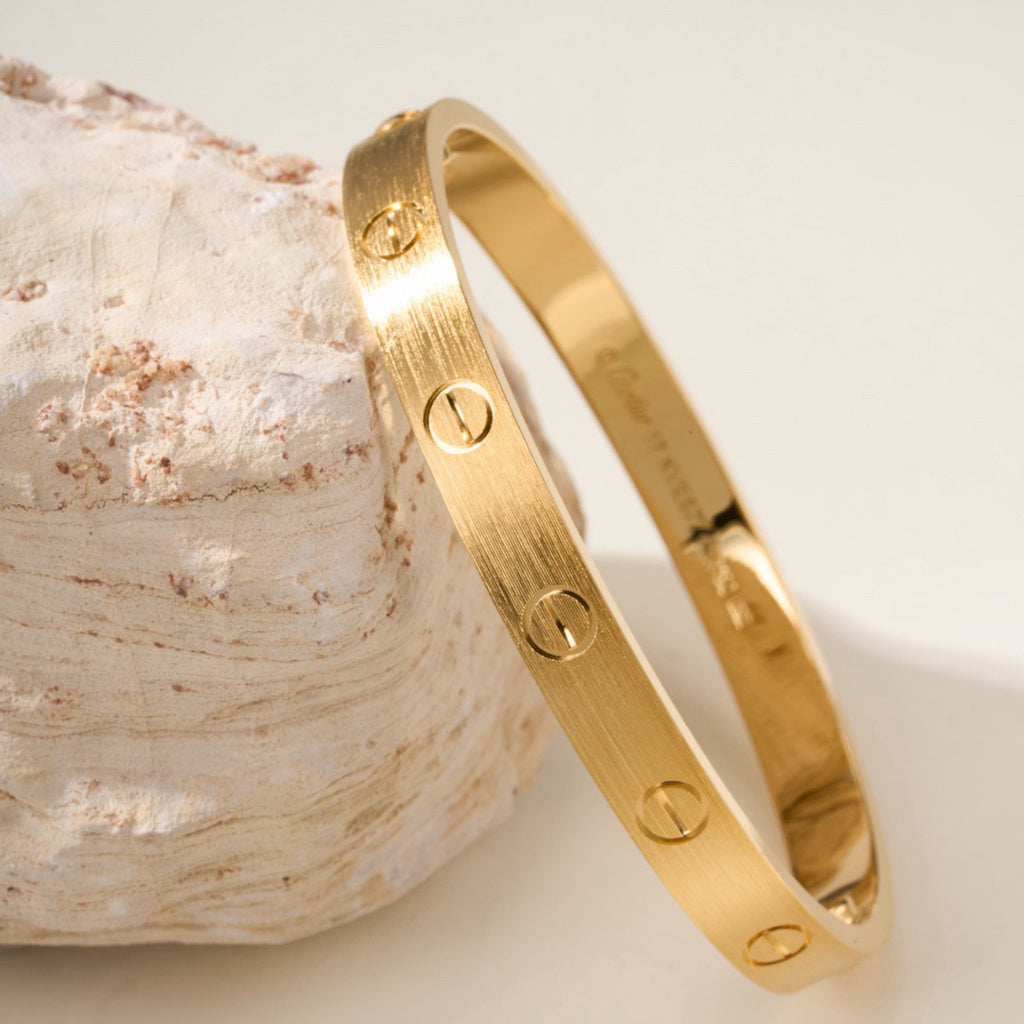 [Kaelin Vow]LOVE BRACELET 6.1MM BRUSHED