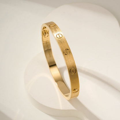 [Kaelin Vow]LOVE BRACELET 6.1MM BRUSHED