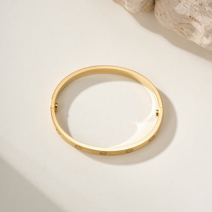 [Kaelin Vow]LOVE BRACELET 6.1MM BRUSHED