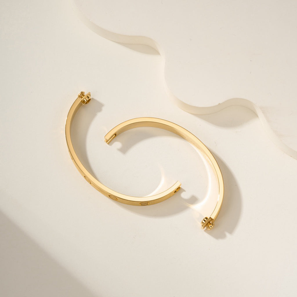 [Kaelin Vow]LOVE BRACELET 6.1MM BRUSHED