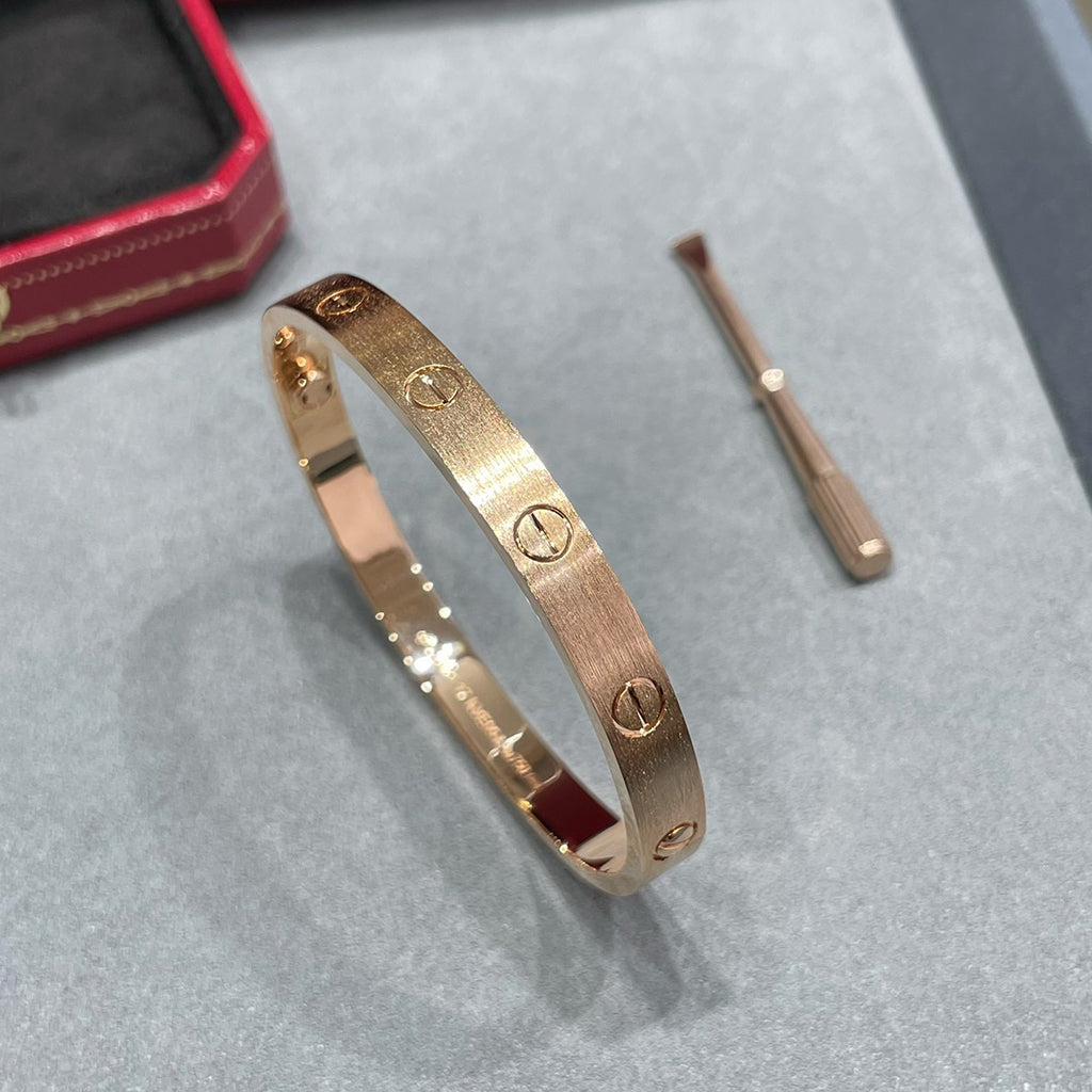 [Kaelin Vow]LOVE BRACELET 6.1MM BRUSHED