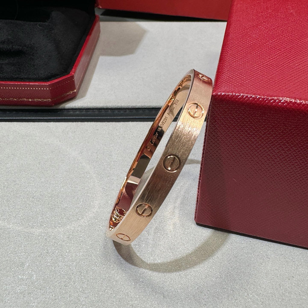 [Kaelin Vow]LOVE BRACELET 6.1MM BRUSHED