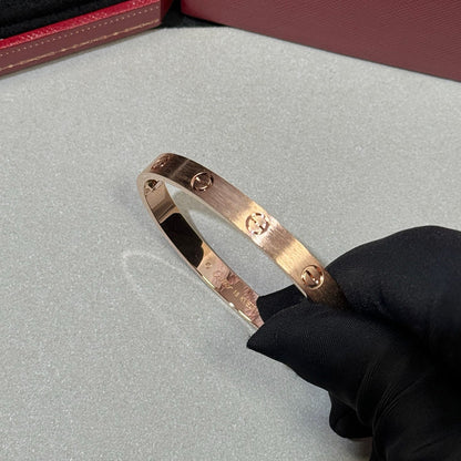 [Kaelin Vow]LOVE BRACELET 6.1MM BRUSHED