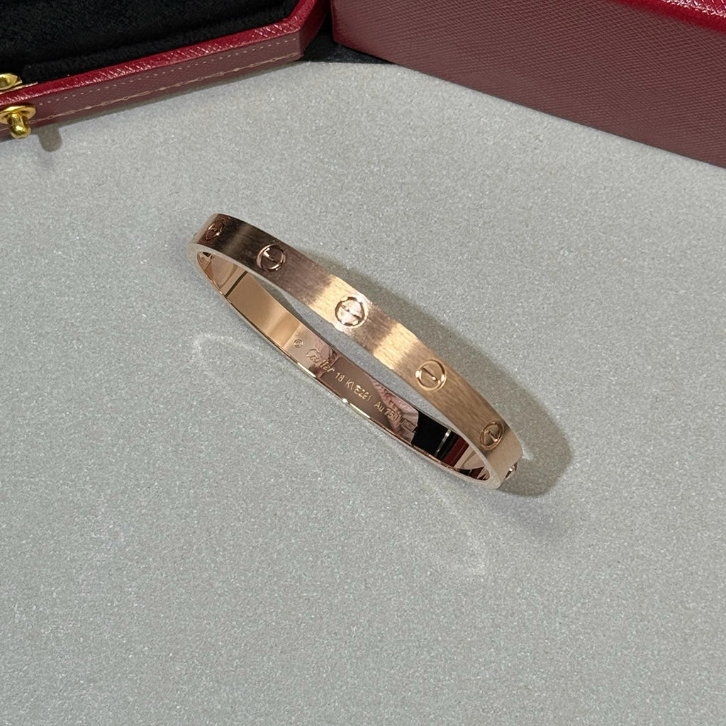 [Kaelin Vow]LOVE BRACELET 6.1MM BRUSHED