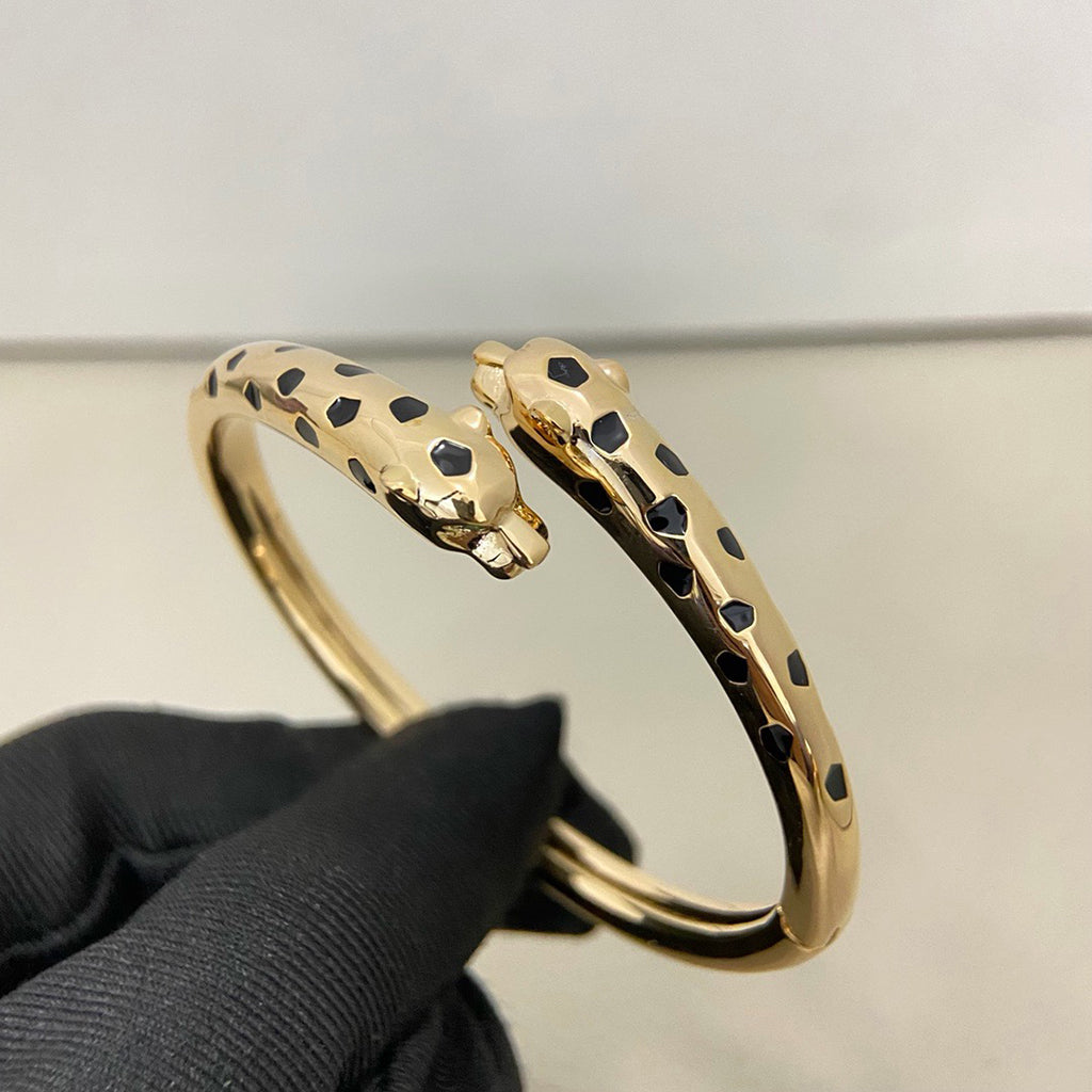 [Kaelin Vow]PANTHERE DOUBLE HEADED OPEN BRACELET
