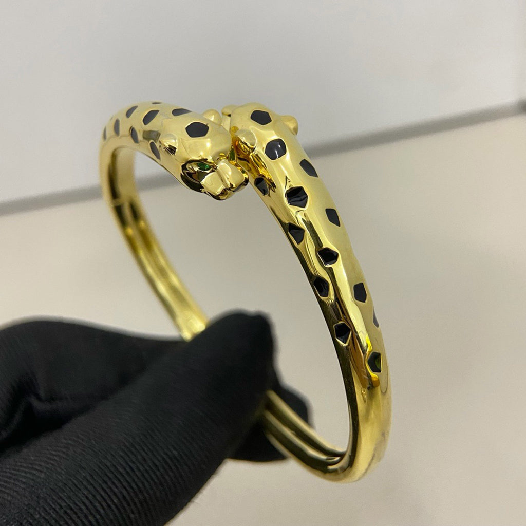 [Kaelin Vow]PANTHERE DOUBLE HEADED OPEN BRACELET