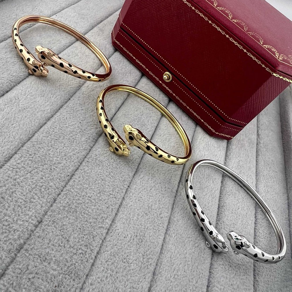 [Kaelin Vow]PANTHERE DOUBLE HEADED OPEN BRACELET